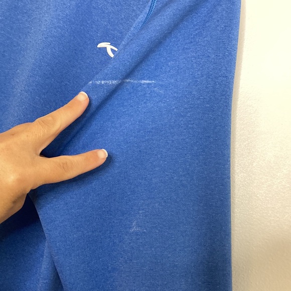 KJUS Shirt Mens 52 Large Blue  Keano Golf Half Zip Long Sleeve Mid Layer - Picture 14 of 16